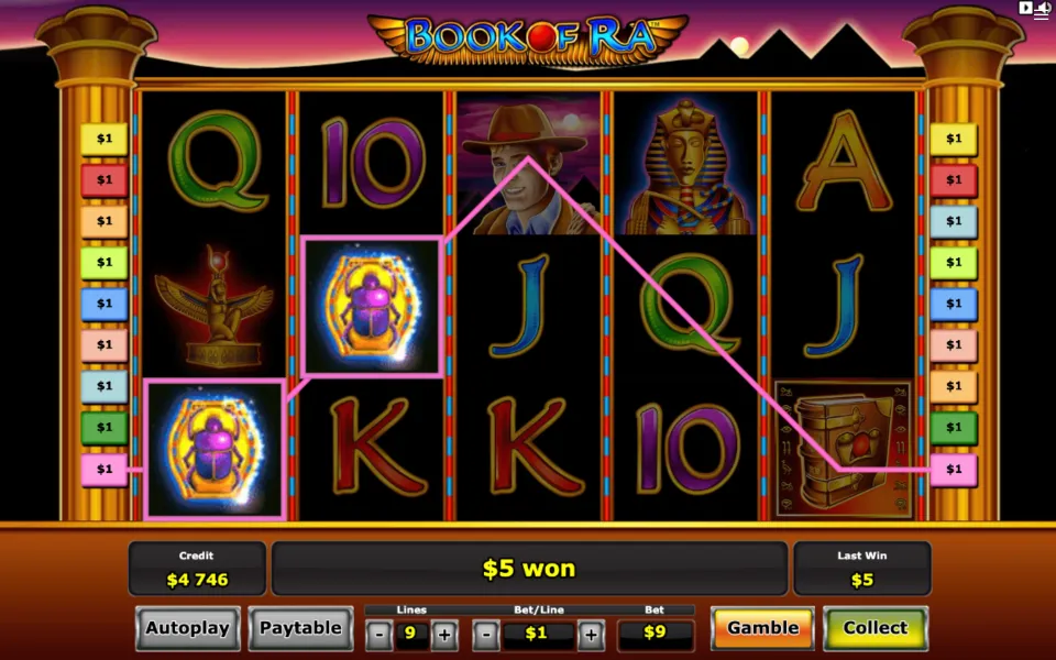 Bonus e giri gratuiti nei casinò per giocare alla slot Book of Ra