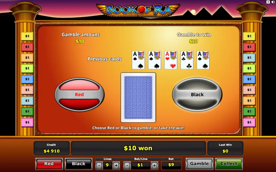 Gioca gratuitamente alla slot Book of Ra
