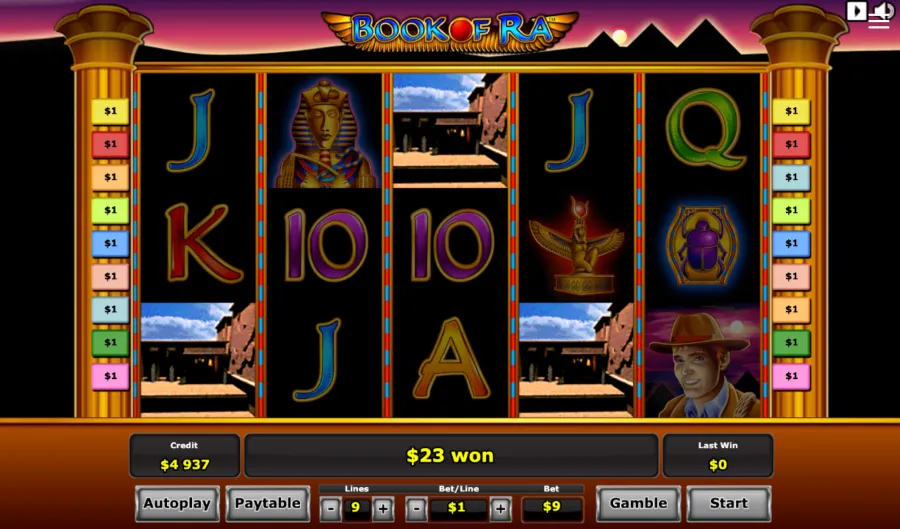 Gioca alla slot Book of Ra sul tuo smartphone