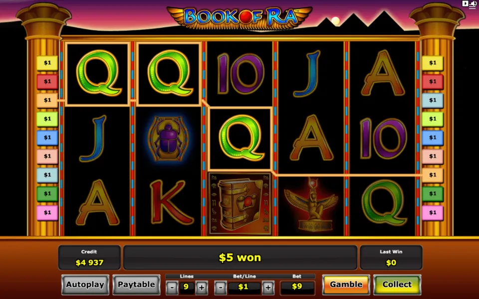 Registrazione al casinò online per giocare alla slot Book of Ra con soldi veri